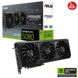 ASUS RTX5080 16GB GDDR7 256BIT 3xDP/HDMI (PRIME-RTX5080-16G)