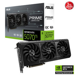 ASUS RTX5070-TI 16GB GDDR7 256BIT 3xDP/HDMI (PRIME-RTX5070TI-O16G)