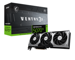 MSI RTX5070-TI 16GB GDDR7 256BIT 3xDP/HDMI (RTX 5070 TI 16G VENTUS 3X OC)
